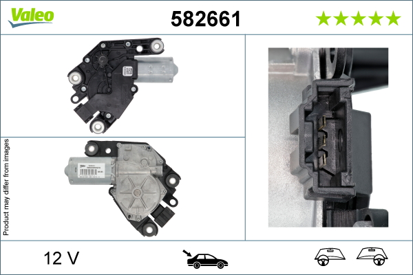 VALEO 582661 Motor stěračů